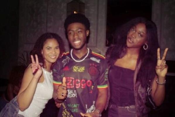 Three members of the African Caribbean Society